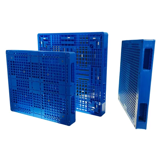 Heavy Duty Double Side Plastic Pallet for Warehouse Storage & Stacking